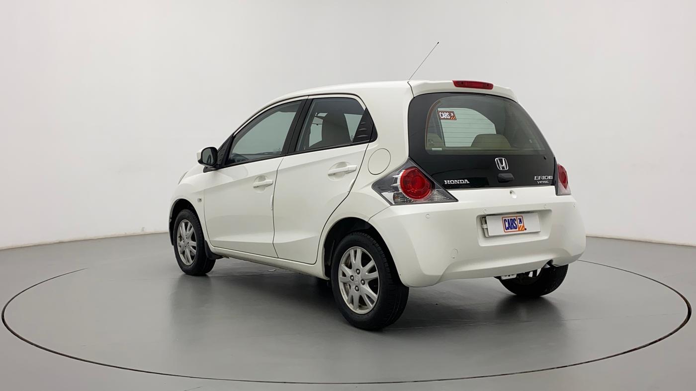 2014 Honda Brio VX AT, Petrol, Automatic, 20,952 km, Left Back Diagonal