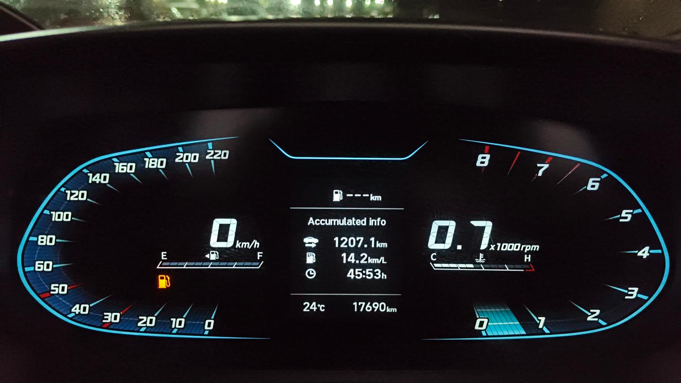 2022 Hyundai NEW I20 ASTA 1.2 MT, Petrol, Manual, 17,654 km, Odometer Image