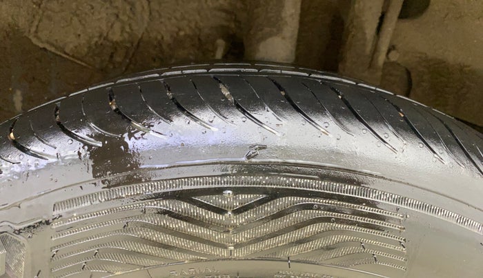 2022 Tata NEXON XZ PLUS PETROL KAZIRANGA, Petrol, Manual, 77,048 km, Left Rear Tyre Tread