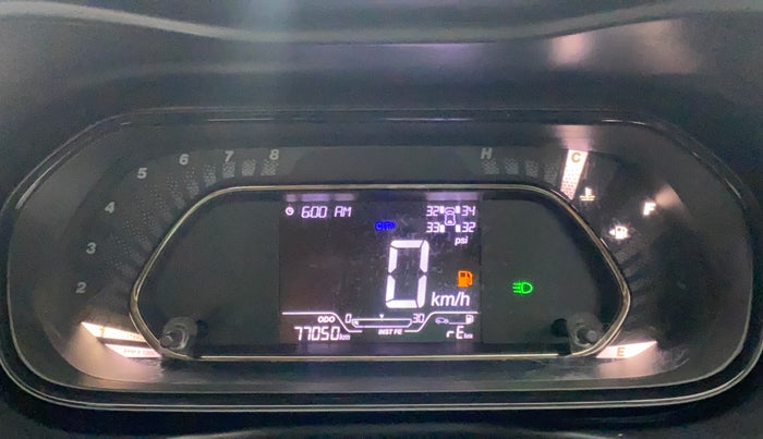 2022 Tata NEXON XZ PLUS PETROL KAZIRANGA, Petrol, Manual, 77,048 km, Odometer Image