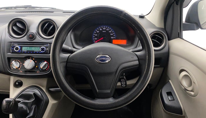 2016 Datsun Go Plus T, Petrol, Manual, 33,482 km, Steering Wheel Close Up