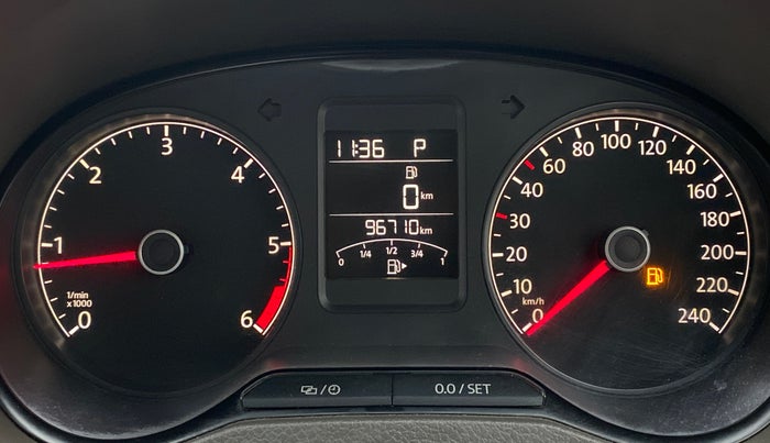 2017 Volkswagen Vento HIGHLINE TDI AT, Diesel, Automatic, 96,740 km, Odometer Image