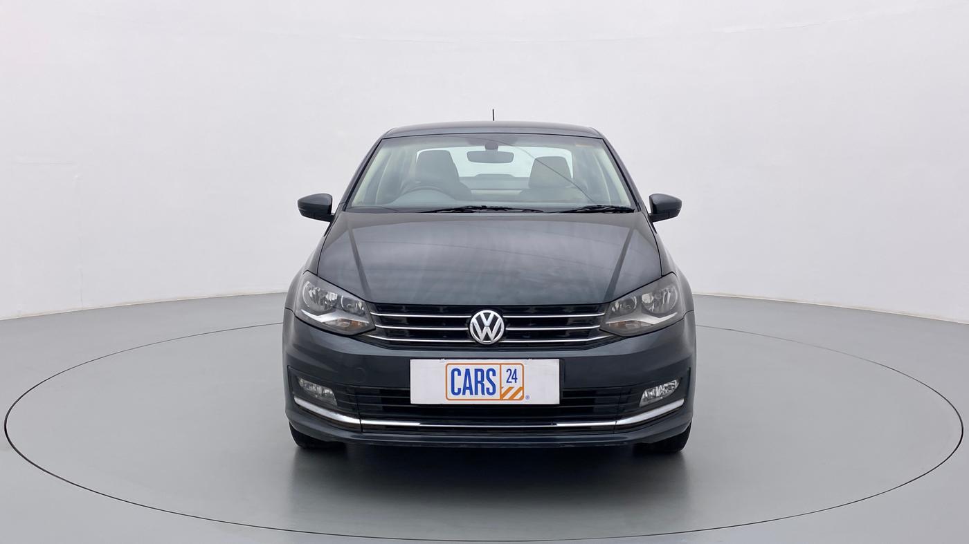 2017 Volkswagen Vento HIGHLINE TDI AT, Diesel, Automatic, 96,740 km, Front