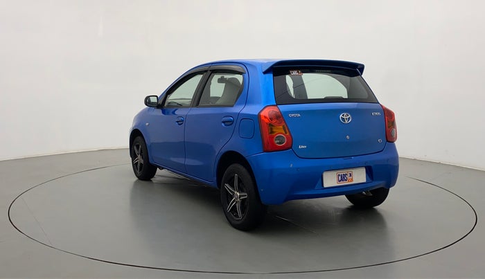 2011 Toyota Etios Liva G, Petrol, Manual, 74,374 km, Left Back Diagonal