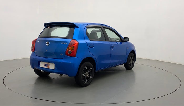 2011 Toyota Etios Liva G, Petrol, Manual, 74,374 km, Right Back Diagonal