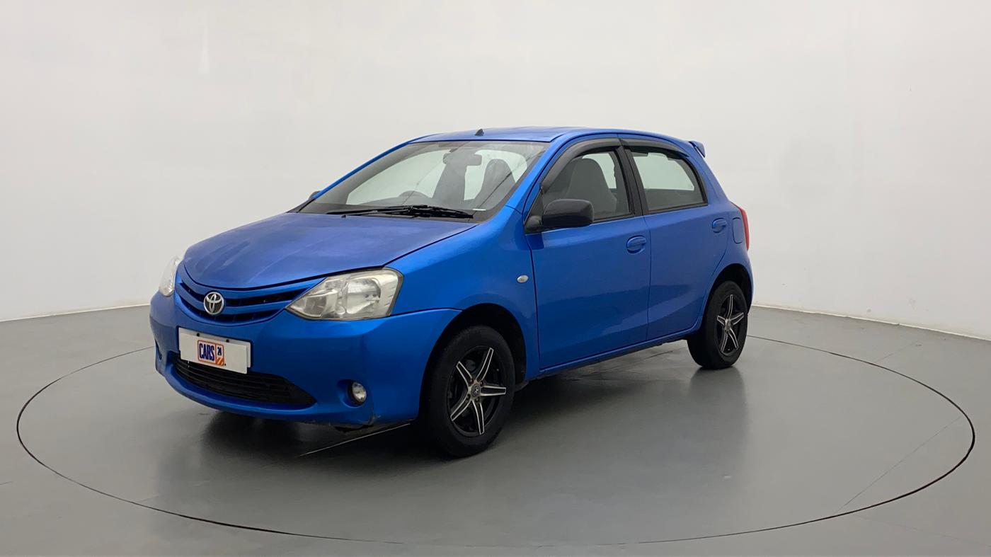2011 Toyota Etios Liva G, Petrol, Manual, 74,374 km, Left Front Diagonal