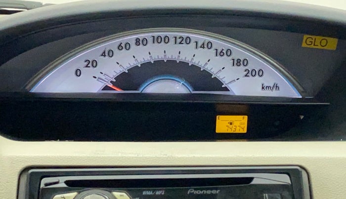 2011 Toyota Etios Liva G, Petrol, Manual, 74,374 km, Odometer Image