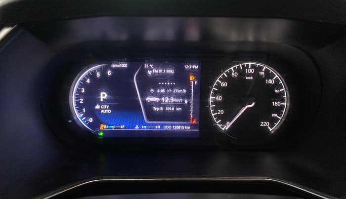 2021 Tata Harrier XZA PLUS 2.0L DUAL TONE, Diesel, Automatic, 1,20,815 km, Odometer Image