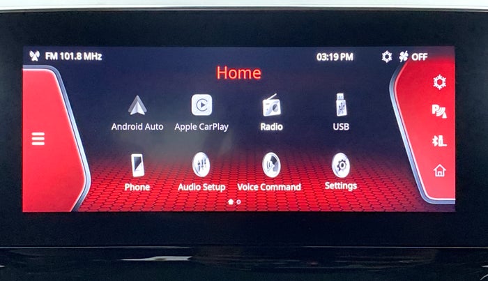 2021 Tata Harrier XZ PLUS 2.0L DUAL TONE, Diesel, Manual, 13,878 km, Touchscreen Infotainment System