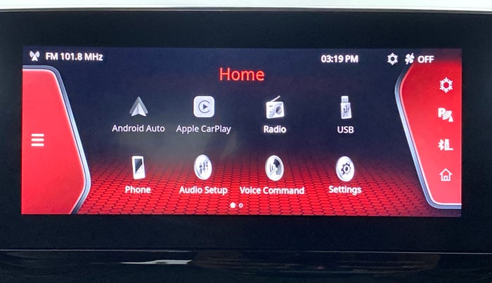 2021 Tata Harrier XZ PLUS 2.0L DUAL TONE, Diesel, Manual, 13,878 km, Apple CarPlay and Android Auto