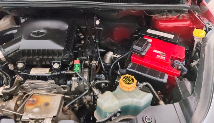 2019 Tata NEXON XZA PLUS PETROL DUAL TONE, Petrol, Automatic, 13,205 km, Engine View - Left