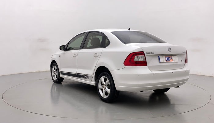 2015 Skoda Rapid 1.5 TDI AT  Ambition Plus, Diesel, Automatic, 93,424 km, Left Back Diagonal