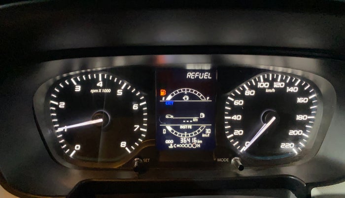 2022 Tata PUNCH PURE MT, Petrol, Manual, 36,416 km, Odometer Image