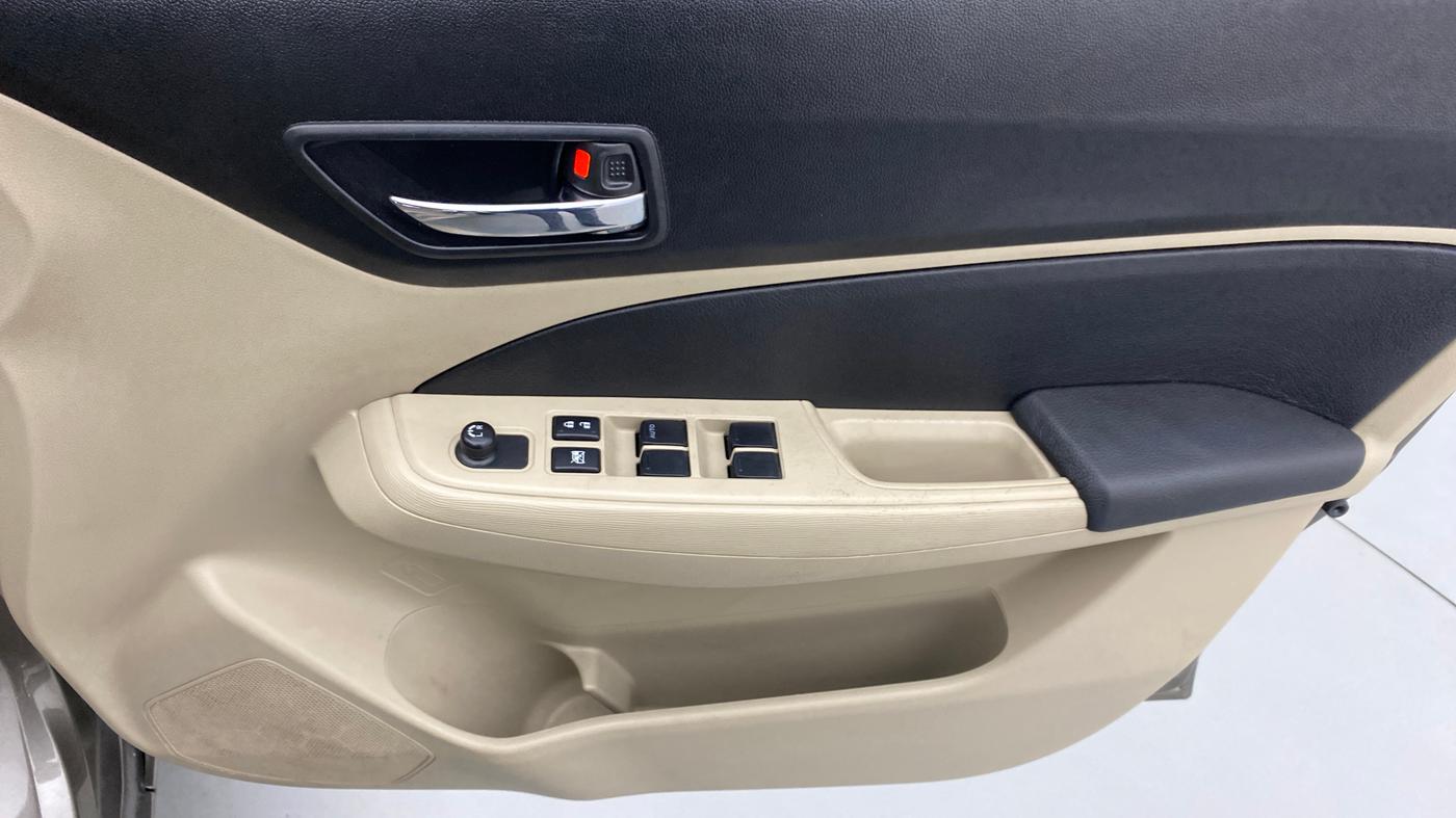 2018 Maruti Dzire VXI, Petrol, Manual, 25,101 km, Driver Side Door Panels Control