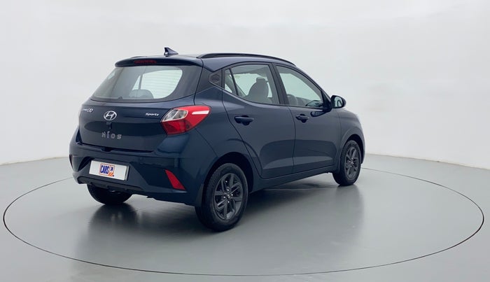 2021 Hyundai GRAND I10 NIOS SPORTZ CNG MT, CNG, Manual, 9,638 km, Right Back Diagonal