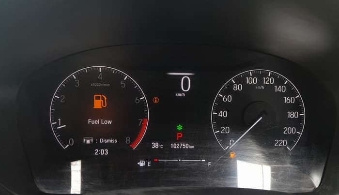 2022 Honda City 1.5L I-VTEC ZX CVT, Petrol, Automatic, 1,02,748 km, Odometer Image