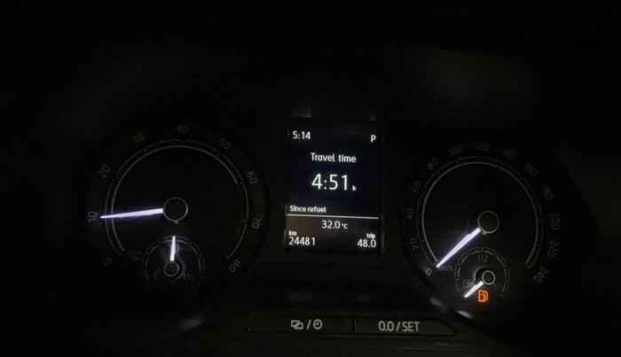 2022 Skoda KUSHAQ AMBITION 1.0L TSI AT, Petrol, Automatic, 24,579 km, Odometer Image