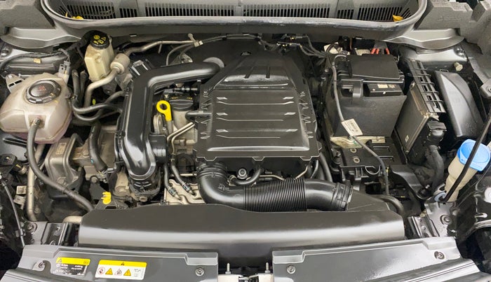 2022 Skoda KUSHAQ AMBITION 1.0L TSI AT, Petrol, Automatic, 24,579 km, Engine View