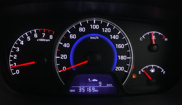 2016 Hyundai Grand i10 ASTA 1.2 KAPPA VTVT, Petrol, Manual, 35,166 km, Odometer Image