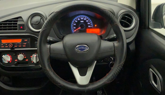 2018 Datsun Redi Go T(O) 1.0 AMT, Petrol, Automatic, 13,022 km, Steering Wheel Close Up