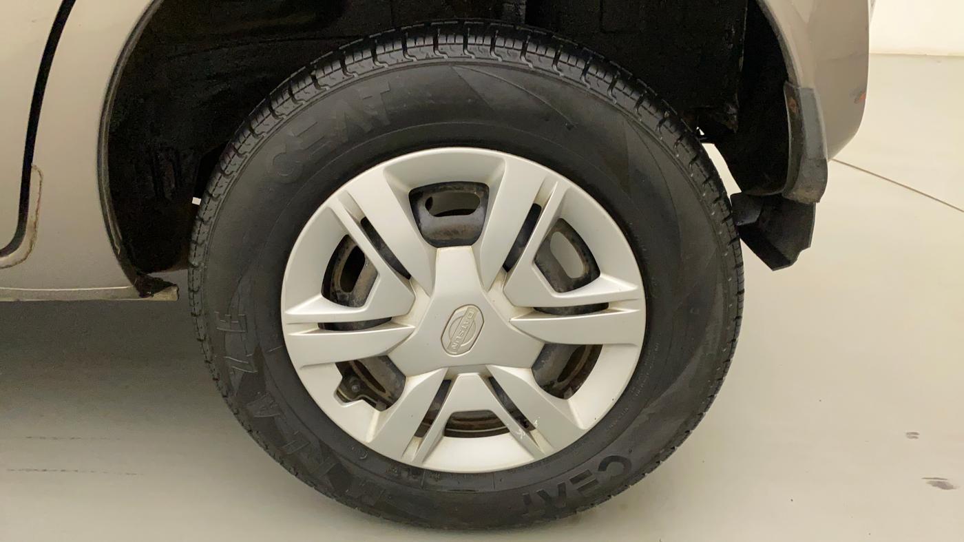 2018 Datsun Redi Go T(O) 1.0 AMT, Petrol, Automatic, 13,022 km, Left Rear Wheel