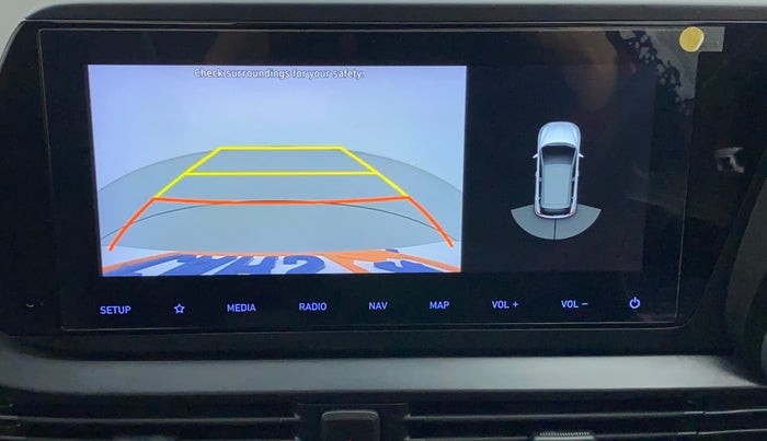 2020 Hyundai NEW I20 ASTA(O) 1.0TURBO DCT DUAL TONE, Petrol, Automatic, 33,748 km, Parking Camera