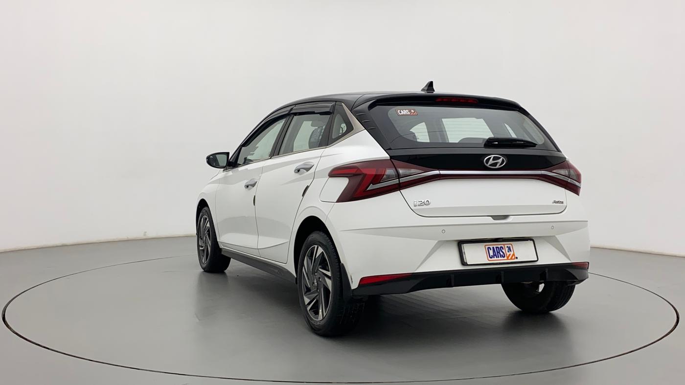 2020 Hyundai NEW I20 ASTA(O) 1.0TURBO DCT DUAL TONE, Petrol, Automatic, 33,748 km, Left Back Diagonal