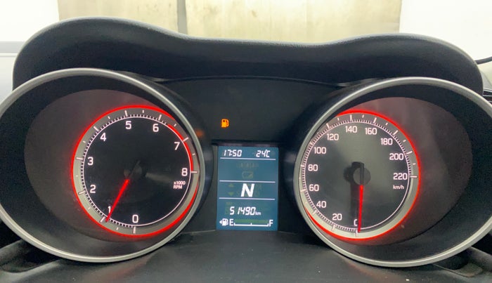 2018 Maruti Swift VXI AMT, Petrol, Automatic, 51,441 km, Odometer Image