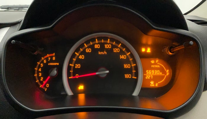 2015 Maruti Celerio VXI CNG, CNG, Manual, 56,930 km, Odometer Image