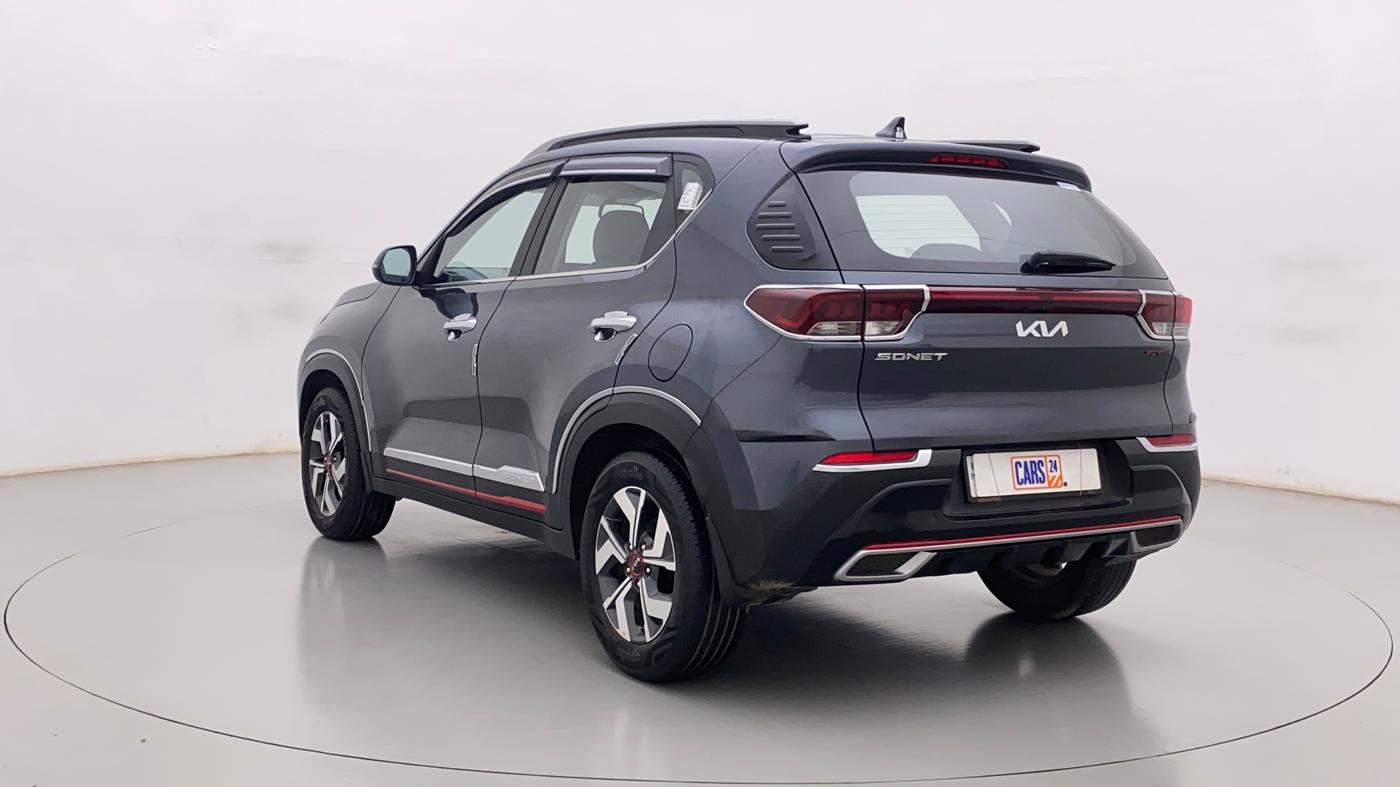 2021 KIA SONET GTX PLUS 1.5, Diesel, Manual, 33,248 km, Left Back Diagonal