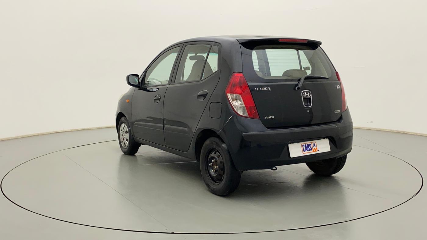 2010 Hyundai i10 SPORTZ 1.2 AT, Petrol, Automatic, 59,794 km, Left Back Diagonal