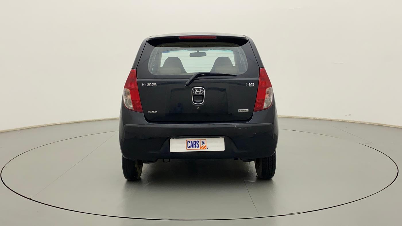2010 Hyundai i10 SPORTZ 1.2 AT, Petrol, Automatic, 59,794 km, Back/Rear