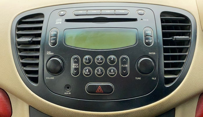 2010 Hyundai i10 SPORTZ 1.2 AT, Petrol, Automatic, 59,794 km, Infotainment System