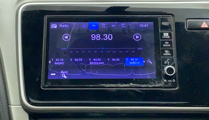 2018 Honda City 1.5L I-VTEC VX CVT, Petrol, Automatic, 80,673 km, Infotainment System