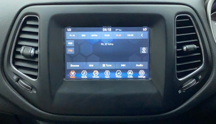 2019 Jeep Compass LONGITUDE (O) 2.0 DIESEL, Diesel, Manual, 26,987 km, Infotainment System