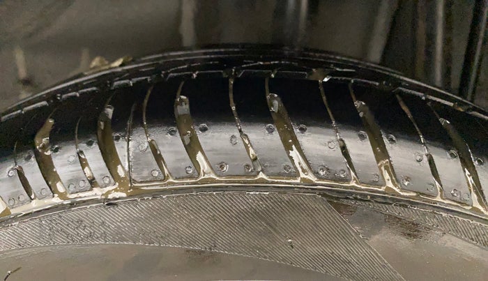 2018 Tata Tiago XTA PETROL, Petrol, Automatic, 22,067 km, Left Rear Tyre Tread