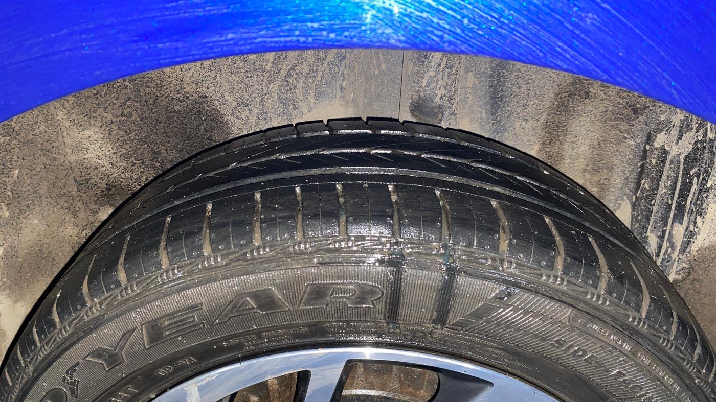 2021 Volkswagen Polo COMFORTLINE 1.0L TSI, Petrol, Manual, 17,849 km, Left Rear Tyre Tread