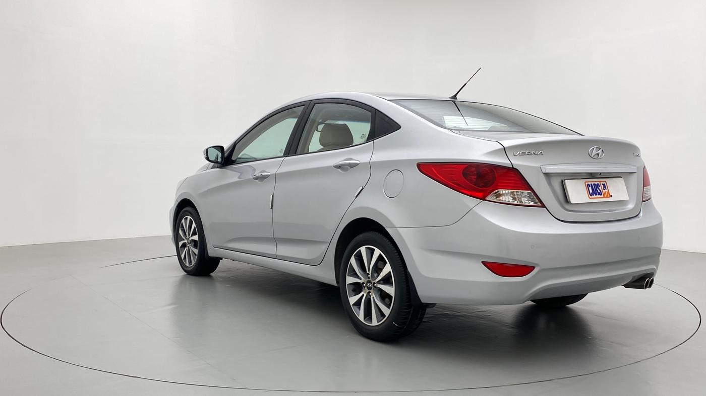 2013 Hyundai Verna FLUIDIC 1.6 SX VTVT OPT, Petrol, Manual, 36,802 km, Left Back Diagonal