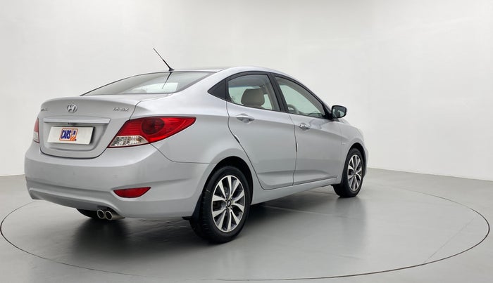 2013 Hyundai Verna FLUIDIC 1.6 SX VTVT OPT, Petrol, Manual, 36,802 km, Right Back Diagonal