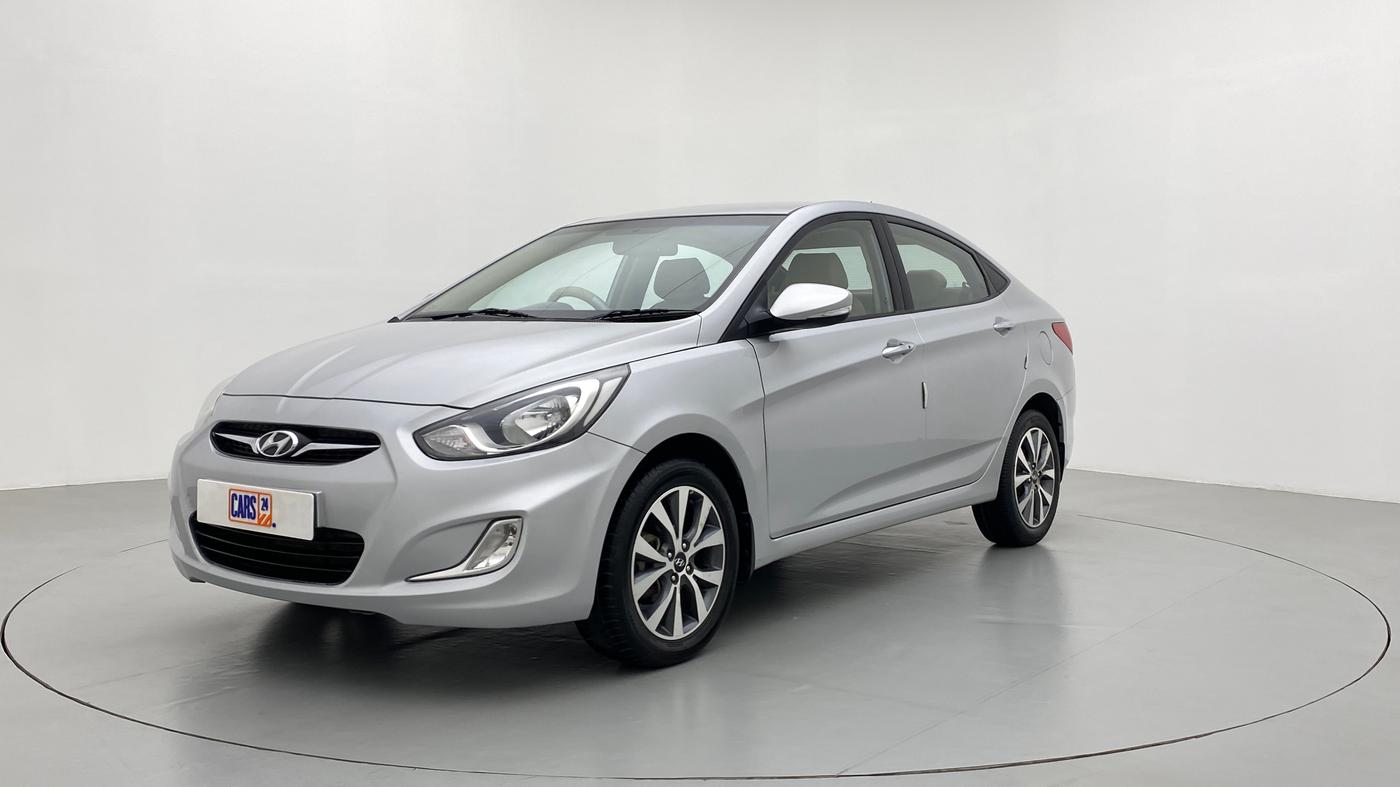2013 Hyundai Verna FLUIDIC 1.6 SX VTVT OPT, Petrol, Manual, 36,802 km, Left Front Diagonal