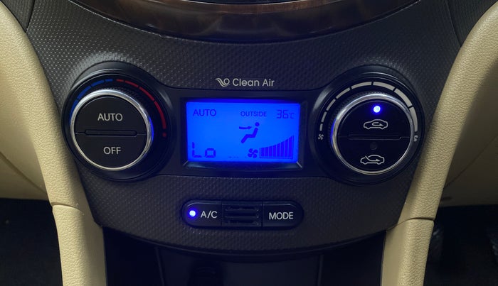 2013 Hyundai Verna FLUIDIC 1.6 SX VTVT OPT, Petrol, Manual, 36,802 km, Automatic Climate Control