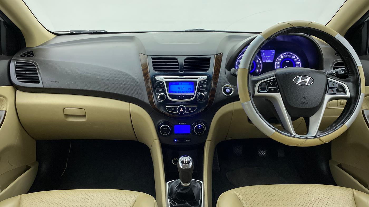 2013 Hyundai Verna FLUIDIC 1.6 SX VTVT OPT, Petrol, Manual, 36,802 km, Dashboard