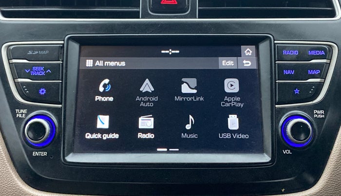 2019 Hyundai Elite i20 SPORTZ PLUS 1.4 CRDI, Diesel, Manual, 39,131 km, Infotainment System
