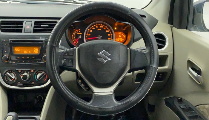 2015 Maruti Celerio ZXI AMT, Petrol, Automatic, 58,728 km, Steering Wheel Close Up