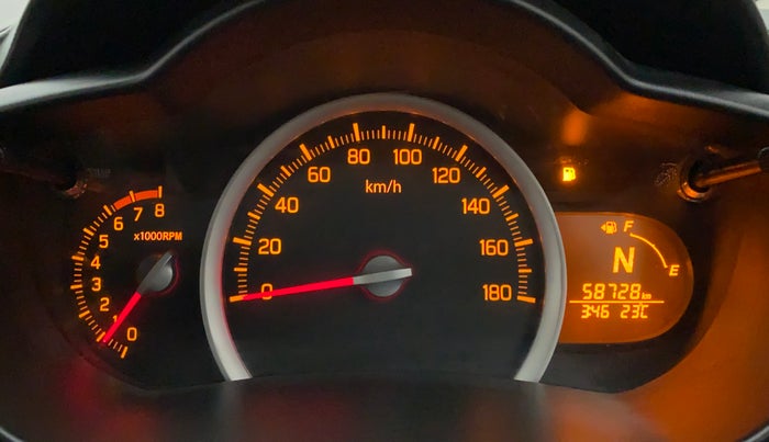 2015 Maruti Celerio ZXI AMT, Petrol, Automatic, 58,728 km, Odometer Image