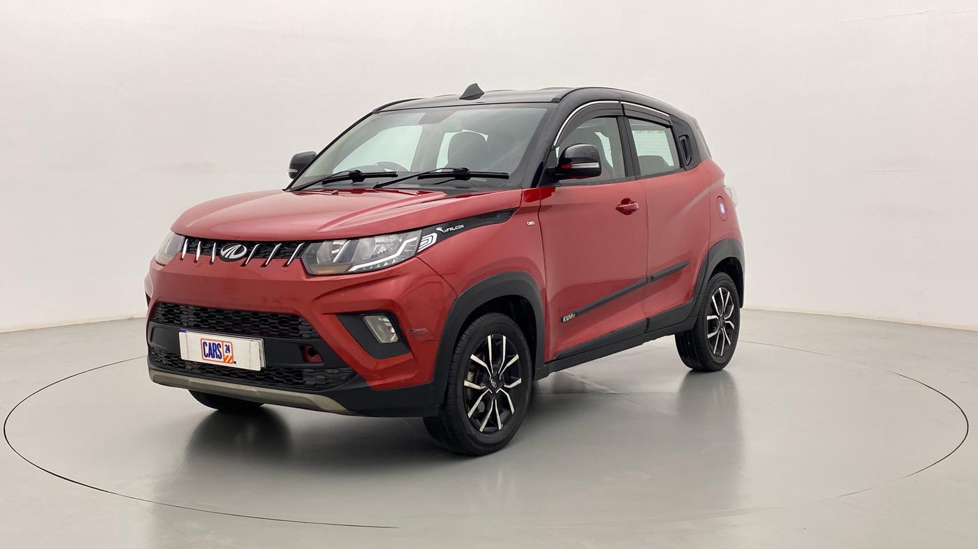 2017 Mahindra KUV 100 NXT K8 6 STR, Petrol, Manual, 27,537 km, Left Front Diagonal