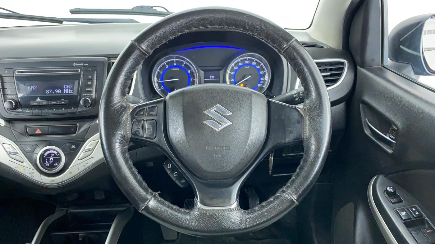 2016 Maruti Baleno DELTA 1.2 K12, Petrol, Manual, 41,677 km, Steering Wheel Close Up