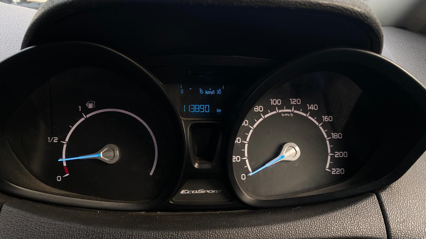 2017 Ford Ecosport AMBIENTE 1.5L PETROL, Petrol, Manual, 1,13,882 km, Odometer Image