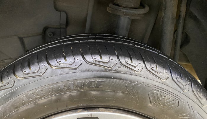 2022 Tata TIGOR XZ PLUS CNG, CNG, Manual, 52,939 km, Left Rear Tyre Tread