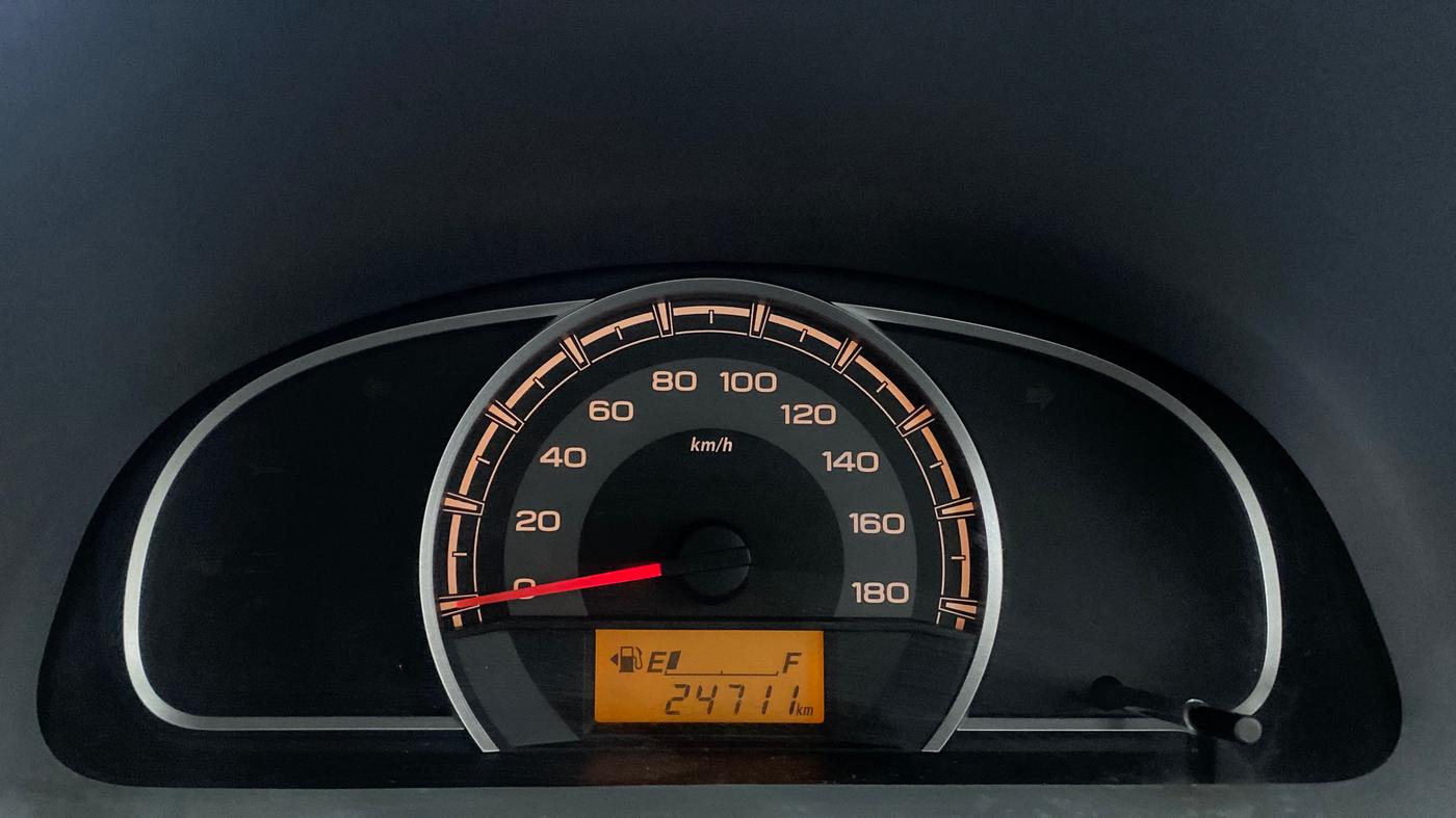 2012 Maruti Alto 800 LXI, Petrol, Manual, 24,711 km, Odometer Image